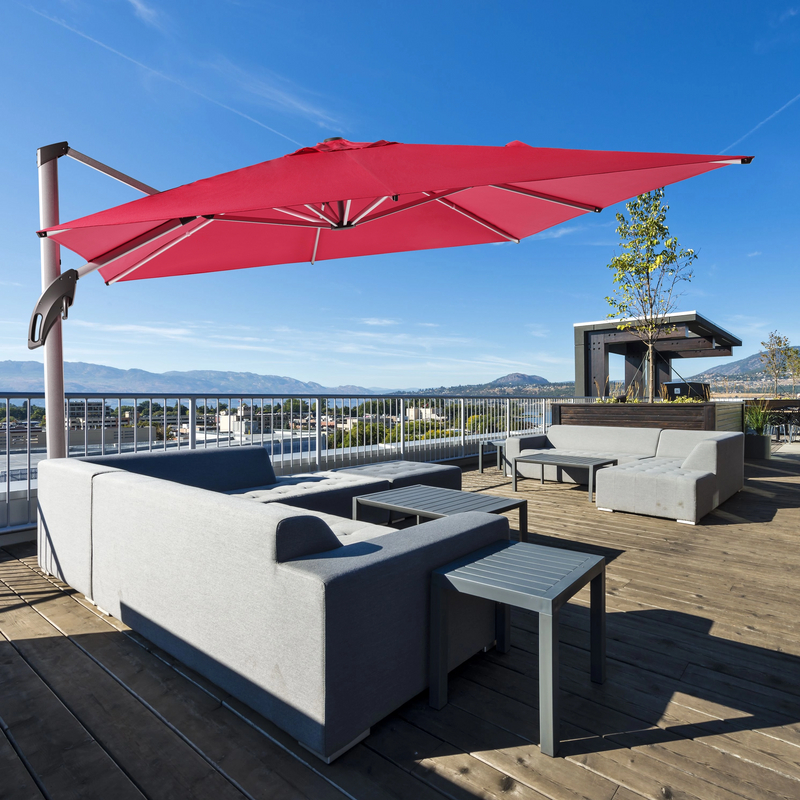 8605 Cantilever Parasol 350X350CM
