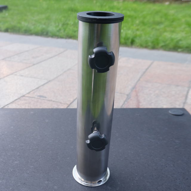 Large Stainless Steel Parasol Base Tube 