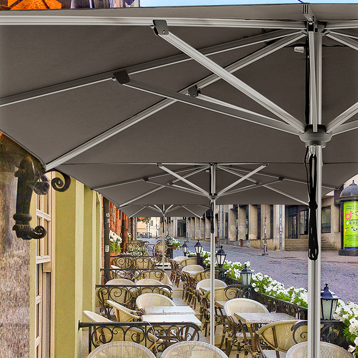 5705 Pulley Parasol 300x300cm