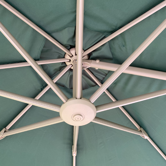 High-end Cantilever Parasol with Cross Base 330cm