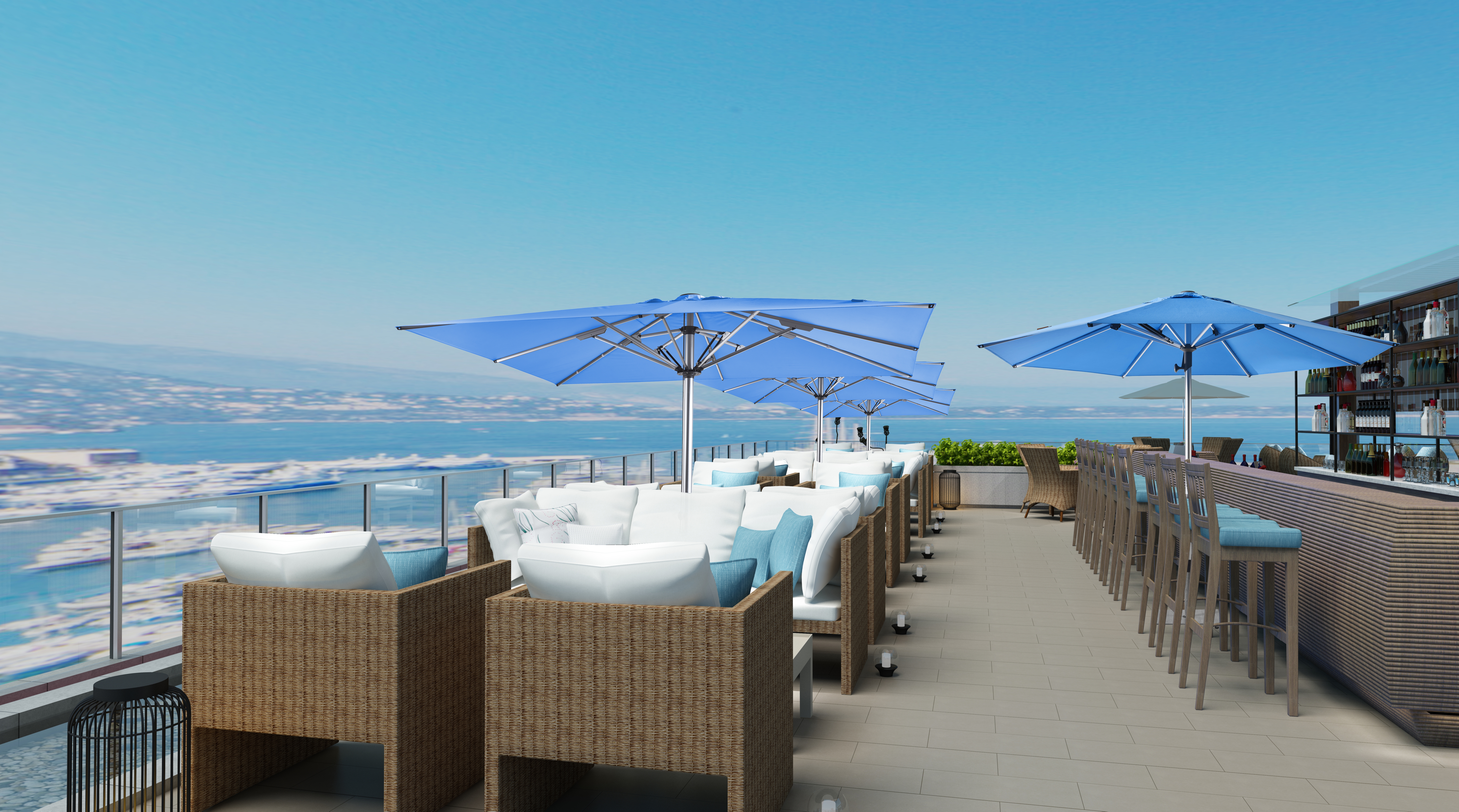 5601 Push Up Parasol