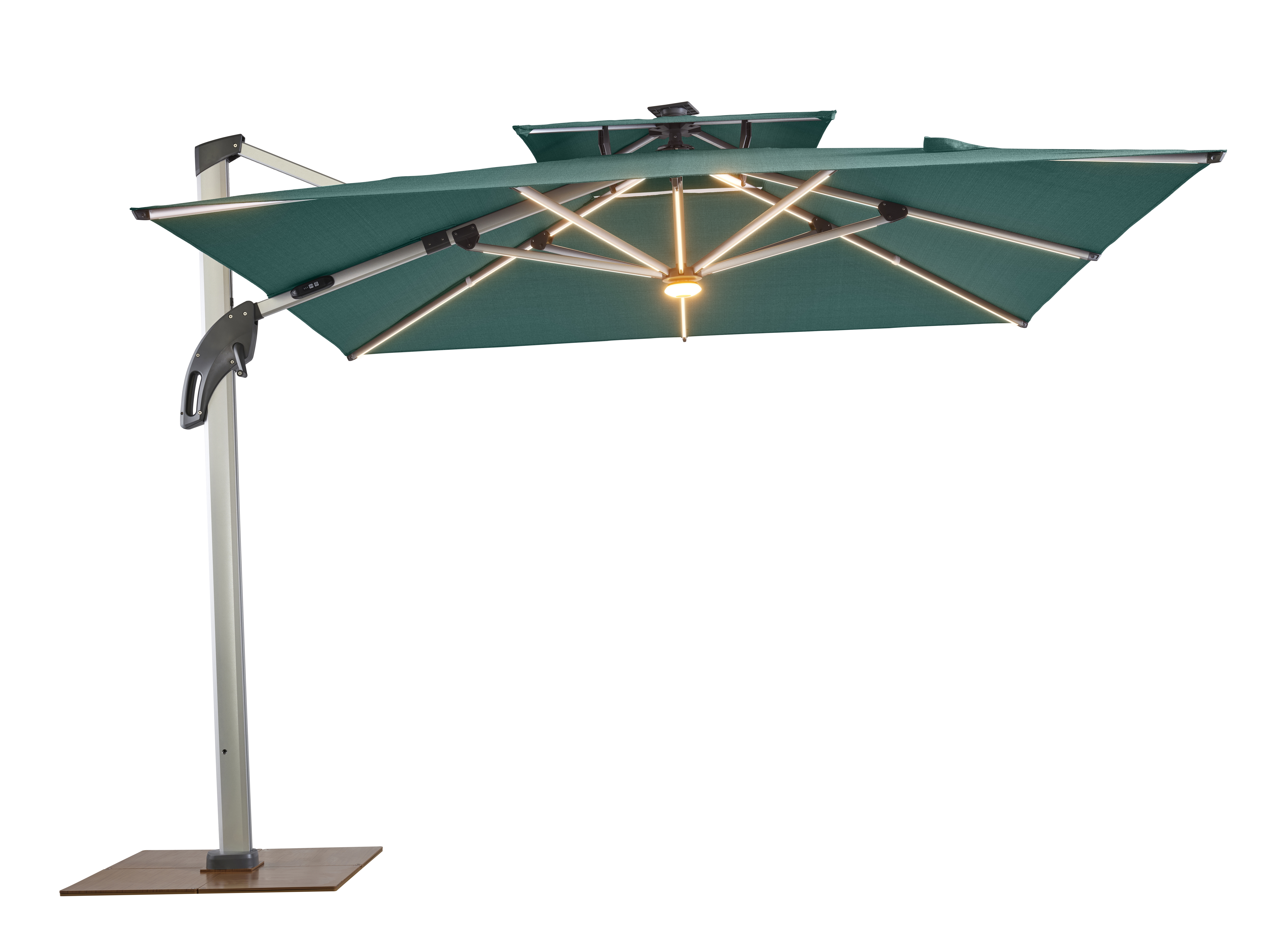 8605-300X300CM Cantilever Parasol