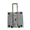 30kg Square Granite Parasol Base With Telescopic Trolley Handle