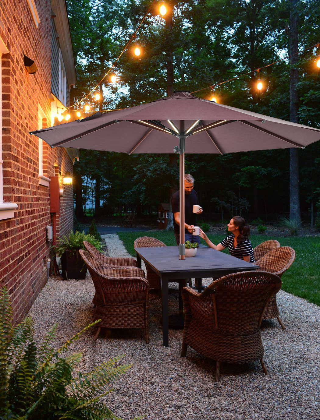 5601 Push Up Parasol